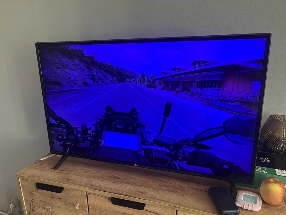 LG 43UJ6307 – 43" 4K Smart TV (WebOS) – работещ, нужда от смяна на подсветка – изгодна цена