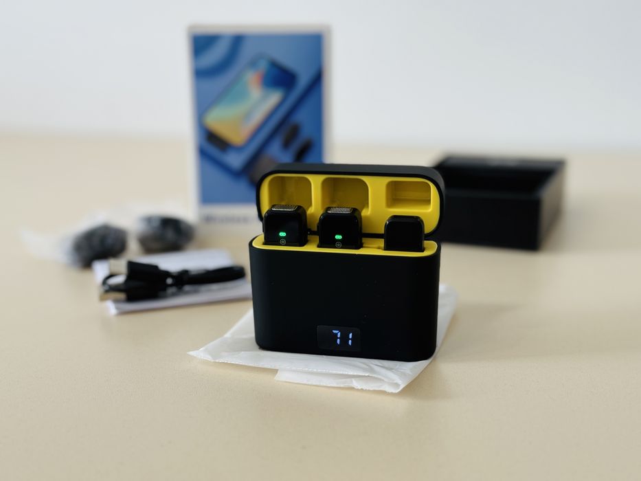 Новые беспроводные петличные микрофоны для Android и iPhone (Type-C).