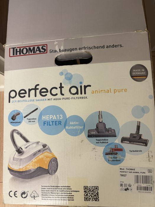Пылесос Tomas  perfect air animal pure
