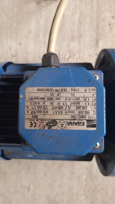 pompa cu motor electric