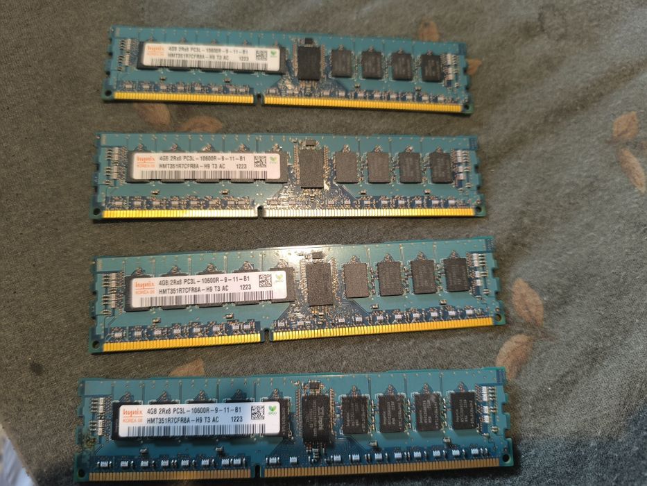 RAM DDR3 ecc server 16 gb 4 x4 gb