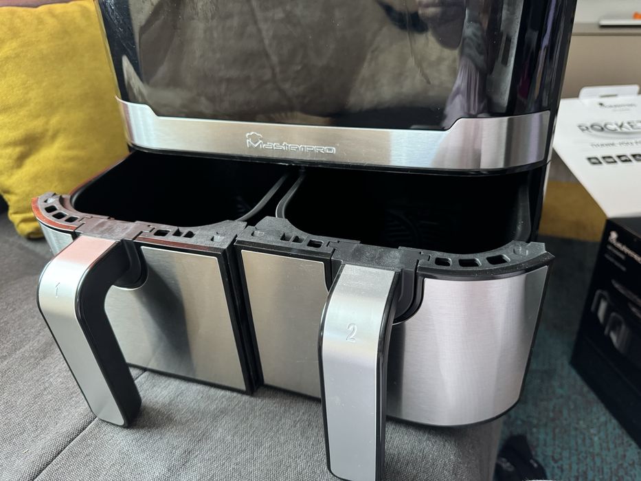 Фритюрник с горещ вьздух/Еьр фрайьр/Air Fryer Masterpro Rocket Duo 900