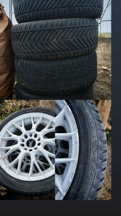 Диски с резиной.