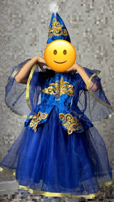 Продам национальное платье на 7-8 лет