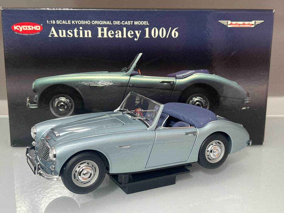 Macheta Auto 1/18 Kyosho Austin Healey 100/6