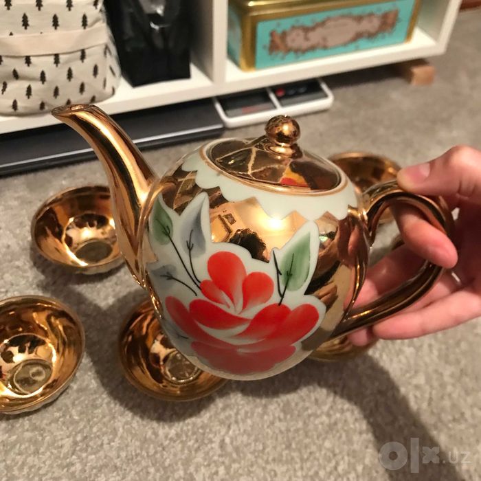 Редкий чайный сервиз СССР УЗССР
