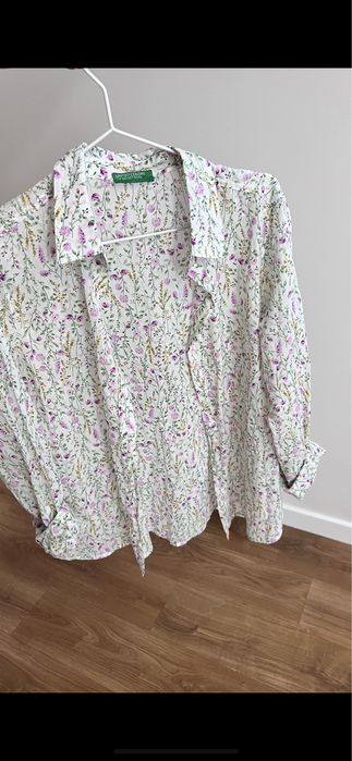 Рубашка. United colors of Benetton. Размер М.