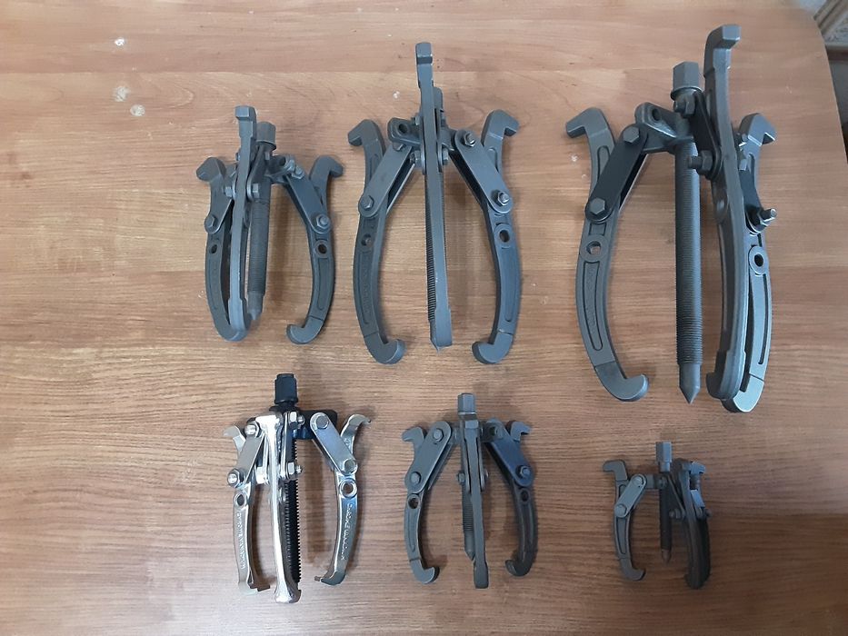 Съемнмки подшипников и шкивов 2х,3х-лапые в ассортименте