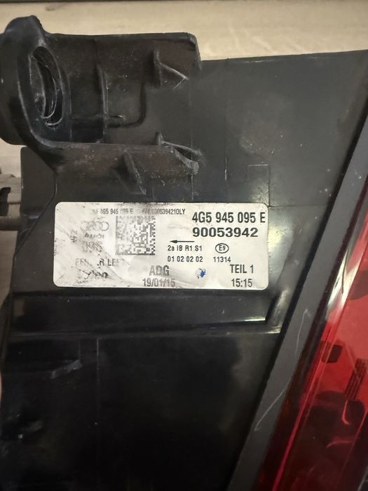 Стопове стоп Audi A6 C7 facelift Ауди А6 Ц7 Европейски жълт мигач