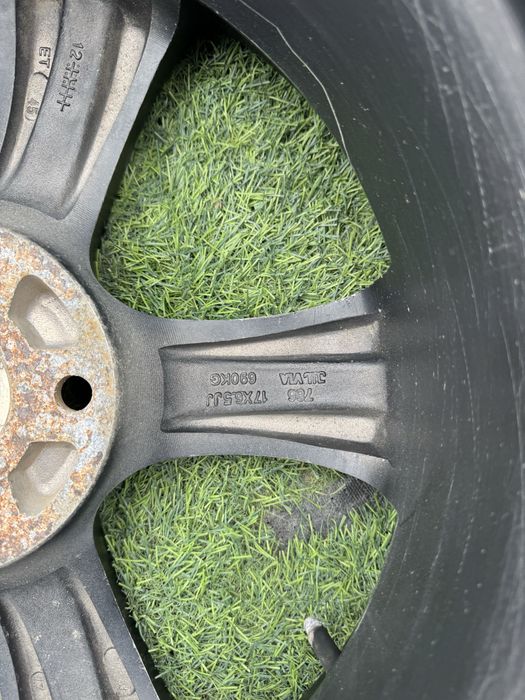 Диски титанки R17 5x114.3 Toyota