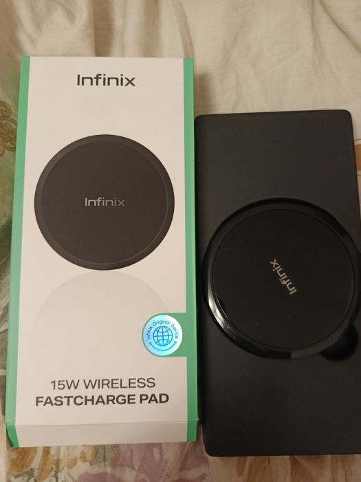 Продам беспроводную зарядку от infinix
