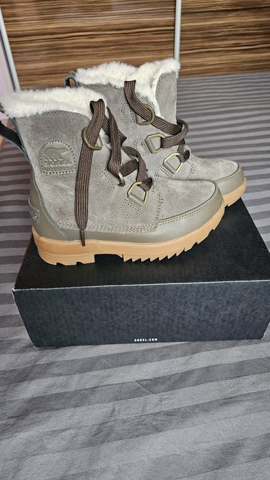 Нови Sorel 37 номер естествена кожа и велур