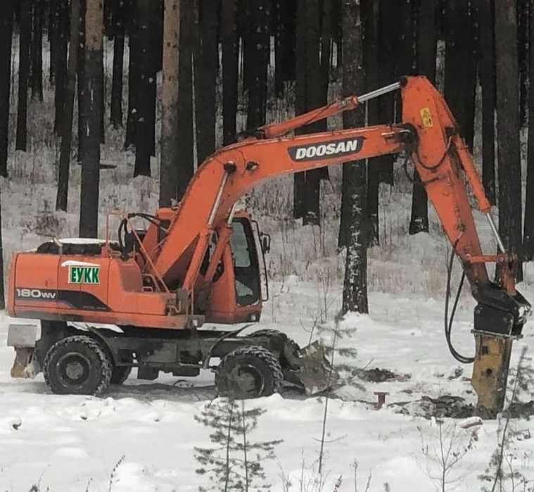 Услуги Экскаватора Гусеничном и Колесном ходу