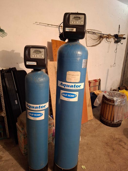 Filtru de apa automat cu sistem de control electronic