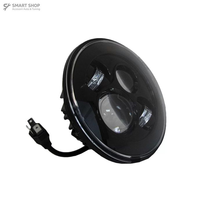 Faruri Full LED CREE Dublu Proiector Jeep Wrangler JK TJ LJ Land ROVER