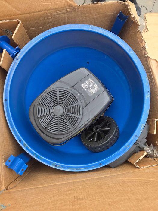 Betoniera Scheppach MIX180, capacitate 650 W, 180 L, viteză 29,5 min-1, angrenaje turnate durabile și robuste
