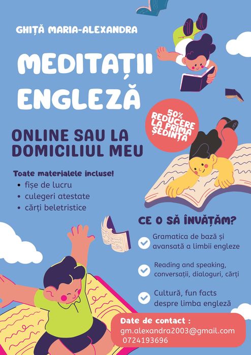 Meditații Limba Engleză