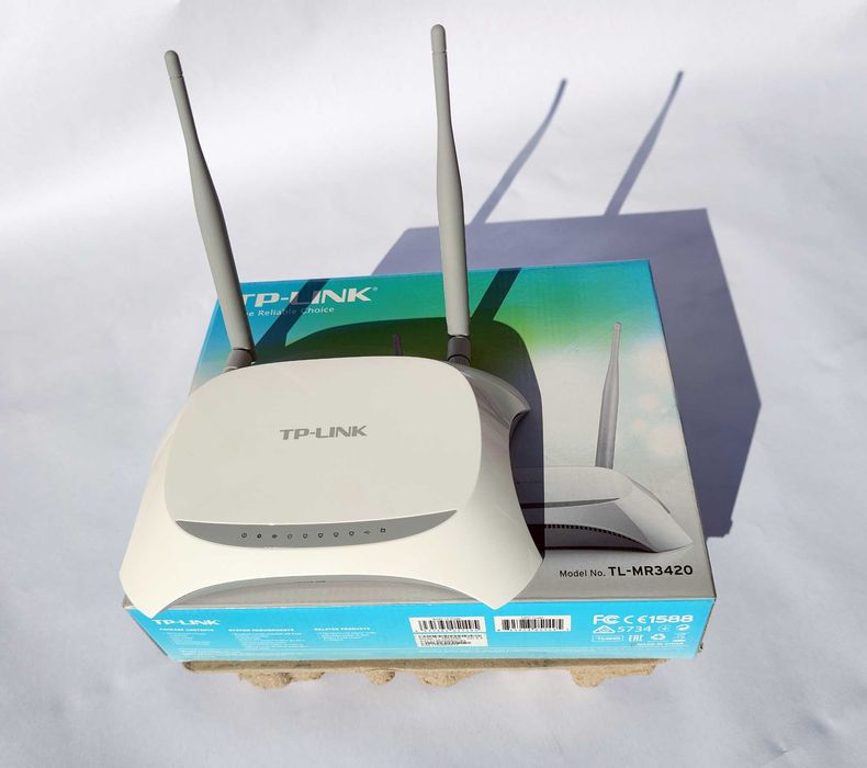 TP-Link TL-MR3420 compatibil cu modem GSM 3G/4G