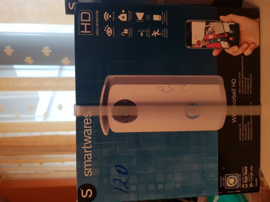 Interfon cu video Smartwawes, senzori de miscare Steinel