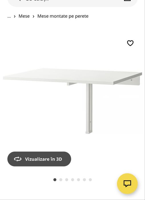 Masa rabatabila Ikea