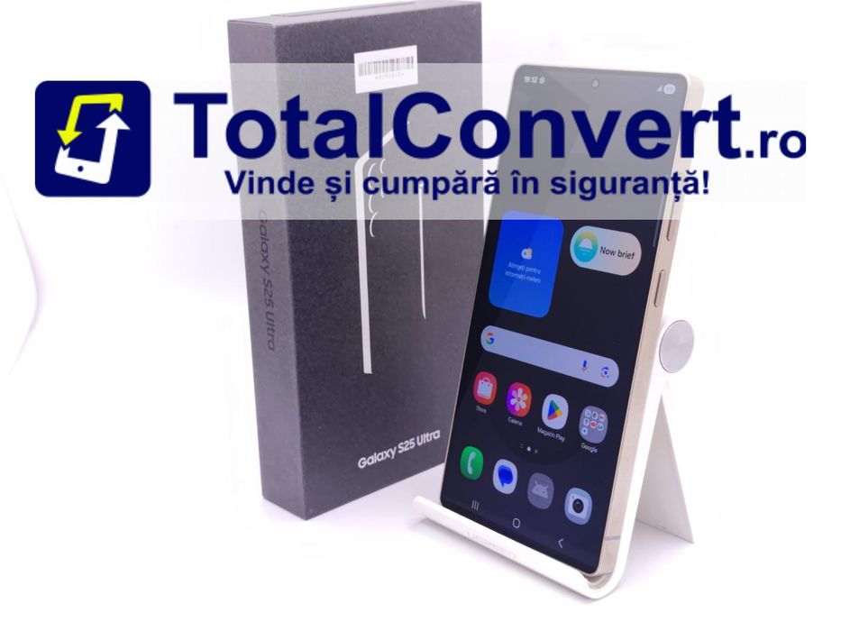 Samsung S25 Ultra 1TB Titanium Black 12GB, Garantie 24 luni | #D90928