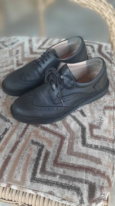 Обувь натуральная кожа для мальчика бу в отличном состоянии