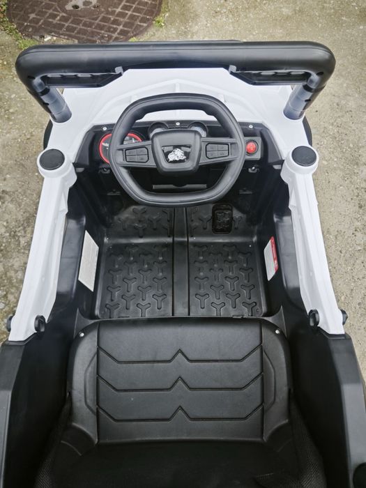 Акумулаторен джип FAST UTV бял TEXAS