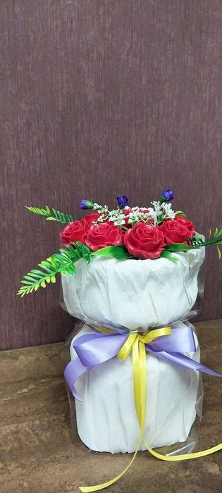 Gul Цветы Букеты в Подарок из Мыла.Sov'ga