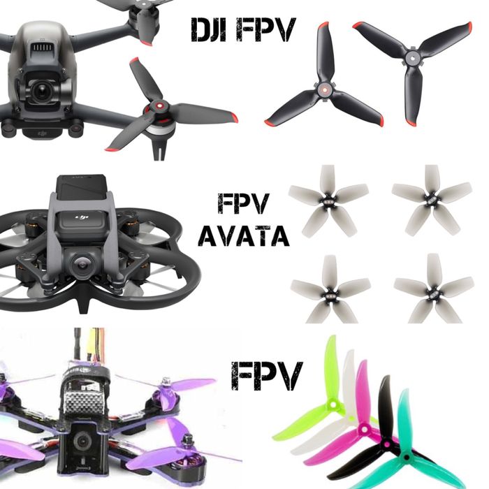 Пропеллеры лопасти винты на DJI Дроны