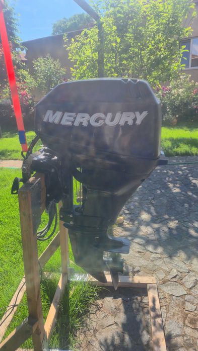 Извънбордов двигател Mercury 15hp четиритактов къс ботуш с дистанционно управление - щамбайн