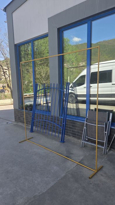 Под наем Метална овална арка 180х80, 200х100см, 200х200