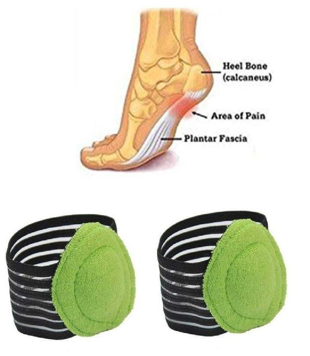 Set 2 Talpici ortopedice antialunecare cu absorbtie socuri