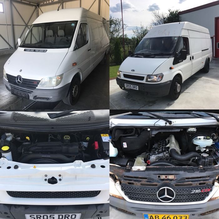Dezmembrez Dube Mercedes Sprinter-VW Crafter LT-Ford Transit