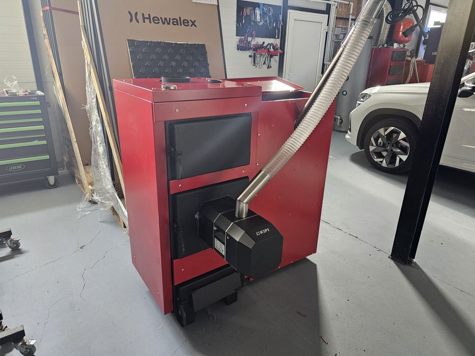 Centrala pe lemne cu otel de 6 mm