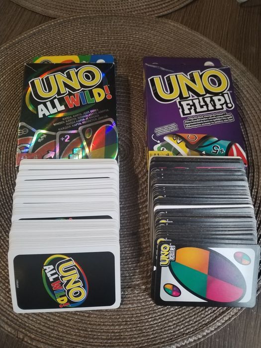 Игра UNO Flip - All Wild. Зомби котята