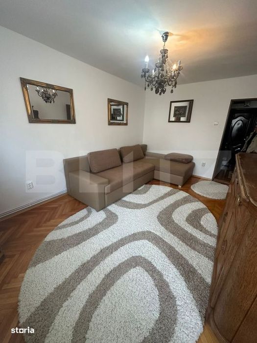 Apartament 3 camere decomandat, mobilat-utilat, zona Primaverii, Manas