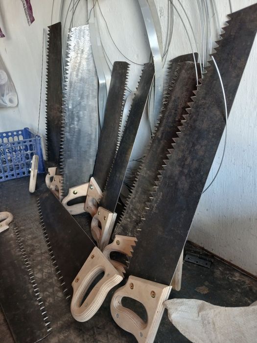 Продам самодельные пилы с двух ручных пил