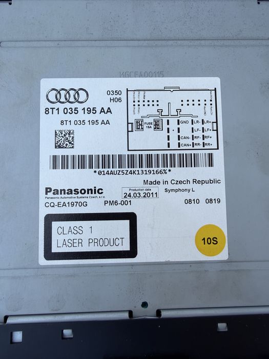 Magazie CD / Display / Tastatura Audi A4 B8 / A5
