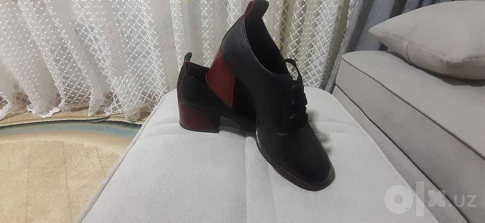 Туфли женские кожаные