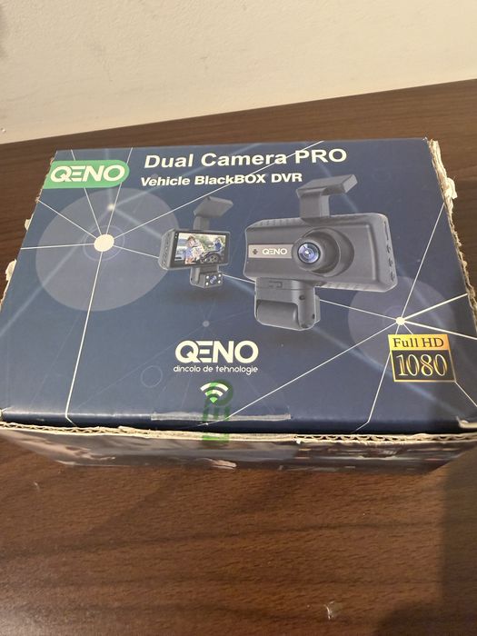 camera auto de bord Qeno dual camera pro