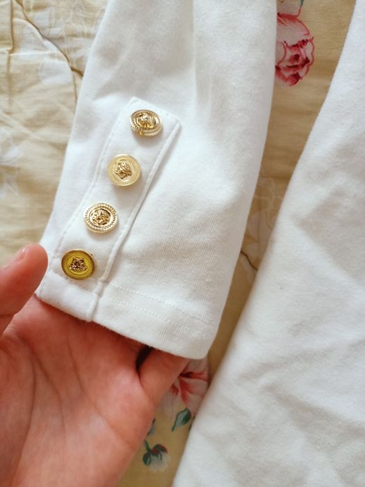 Белое платье от версачи