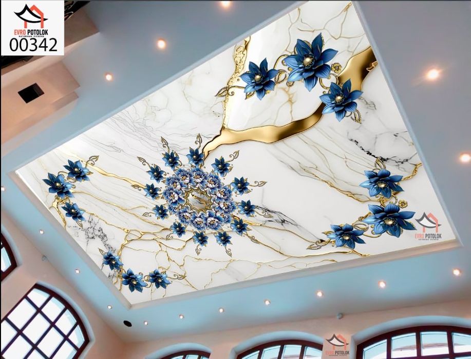 Natijnoy potolok с простым и быстрым монтажом