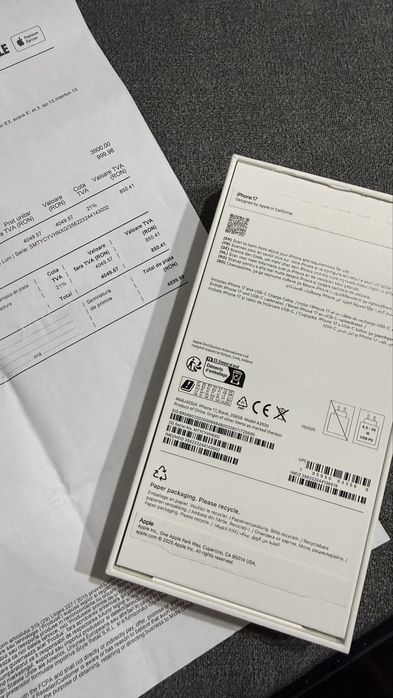 Iphone 17 256 gb black