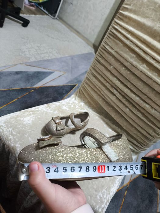 Платье для девочек в комплекте бантик туфли