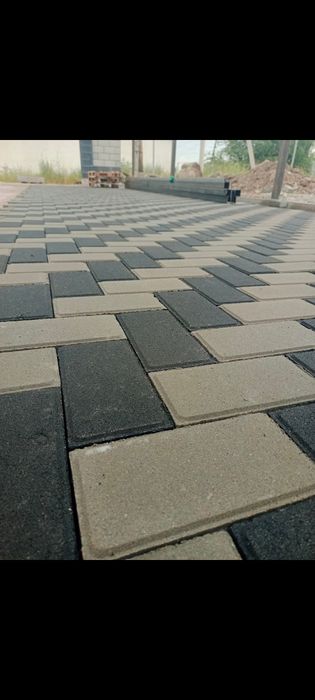 Укладка брусчатки!