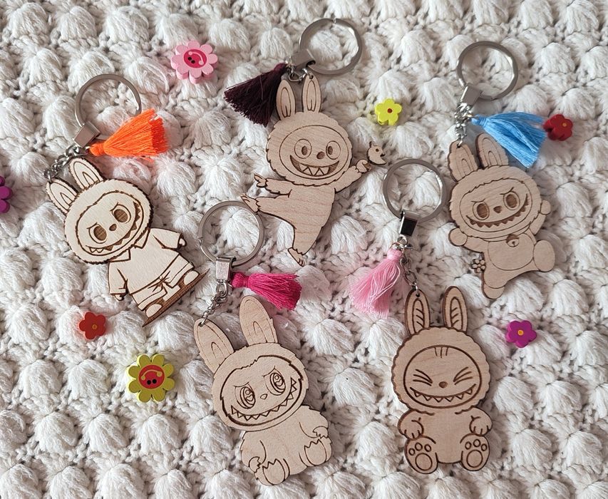 Лабубу -Ключодържатели