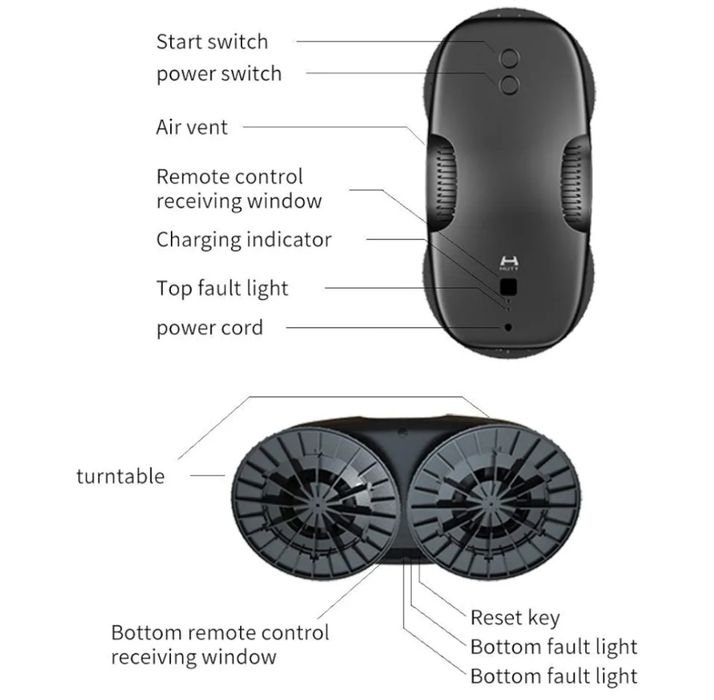 Робот за почистване на прозорциXiaomi Hutt ddc55