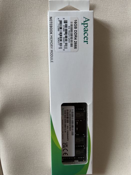 Продам ОЗУ SO-DIMM 16GB DDR4 2666mhz