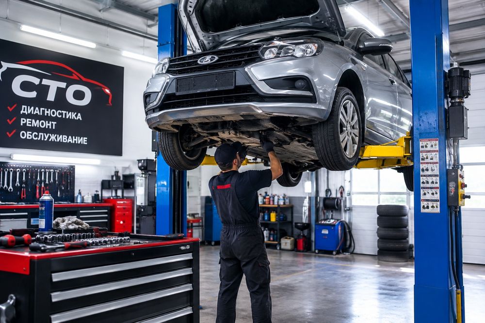 СТО, мотор, ходовая часть, автоэлектрика