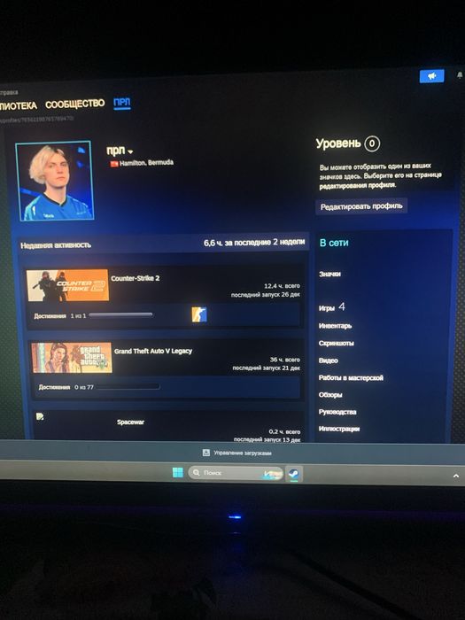 стим аккаунт с гта 5